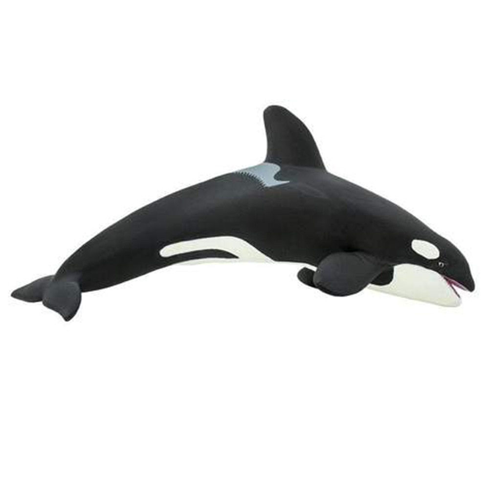 Safari, Toys & Figurines, Gifts, Kids, Resin Animal, Killer Whale, 7.5"x3", 142783